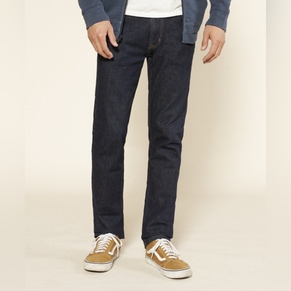 Outerknown ambassador slim dark wash jeans